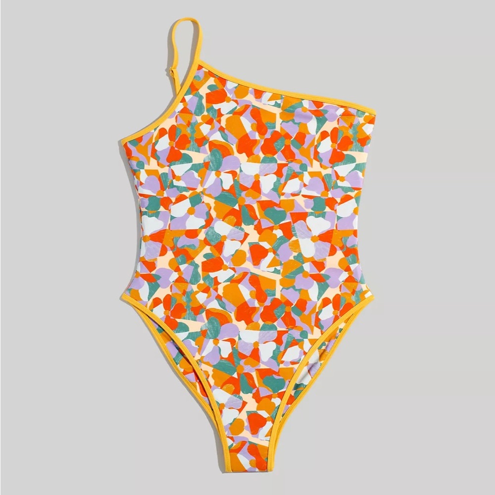 Madewell x OOKIOH Newport One-Piece Swimsuit in Floral Print